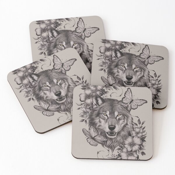 Item preview, untamed wolf designed and sold by khufra1.