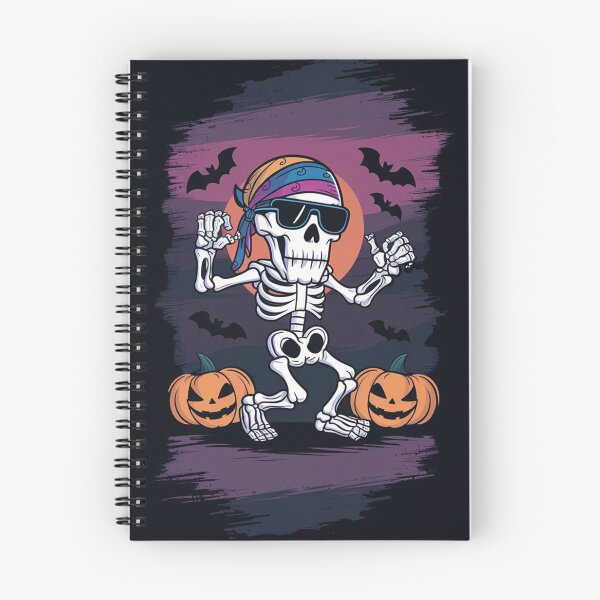 Item preview, The skeleton is wearing a colorful bandana and sunglasses designed and sold by khufra1.