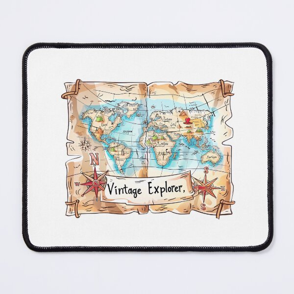Item preview, Vintage Explorer: Journey Through Ancient Maps designed and sold by kjon88.