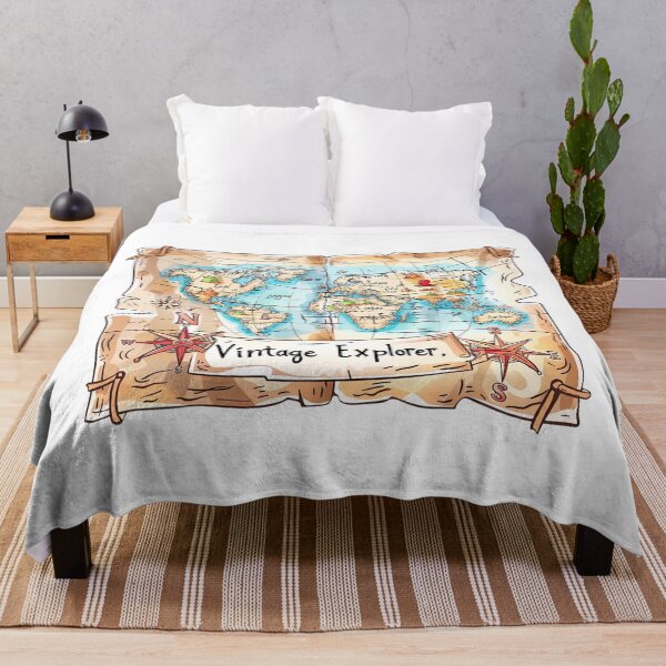 Item preview, Vintage Explorer: Journey Through Ancient Maps designed and sold by kjon88.