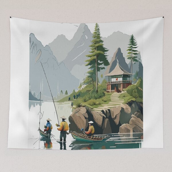 Item preview, Cast Away: Fishing Excursions designed and sold by bb-15artstudio.