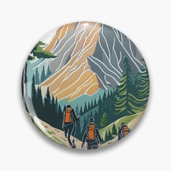 Item preview, Trailblazing: Hiking Trails designed and sold by bb-15artstudio.