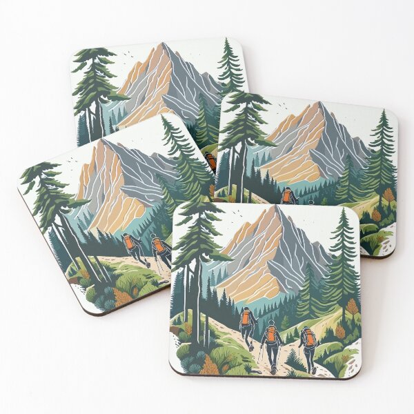 Item preview, Trailblazing: Hiking Trails designed and sold by bb-15artstudio.