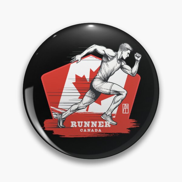 Item preview, RUNNER - CANADA - SPORT SQUAD - 1 designed and sold by ArtProjectShop.