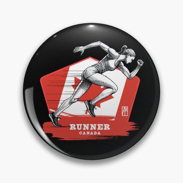 Item preview, RUNNER - CANADA - SPORT SQUAD - 2 designed and sold by ArtProjectShop.