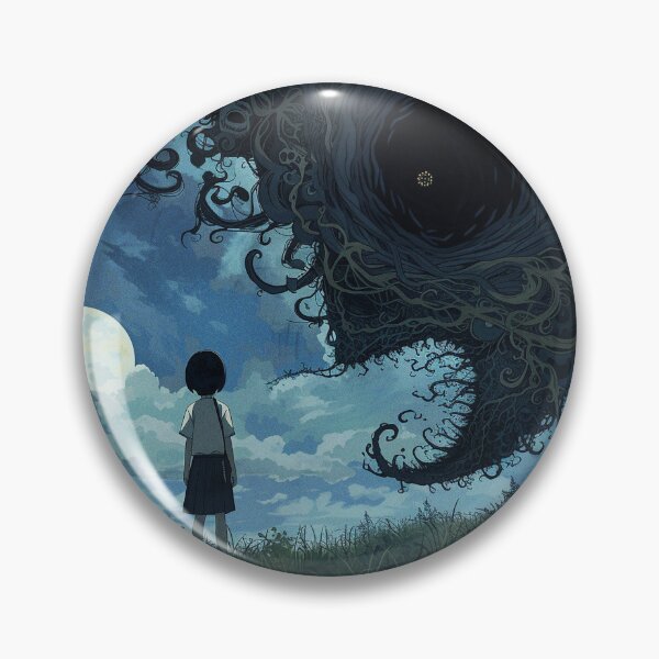 Item preview, my friend the void – psychedelic manga anime girl designed and sold by ForsakenFrames.