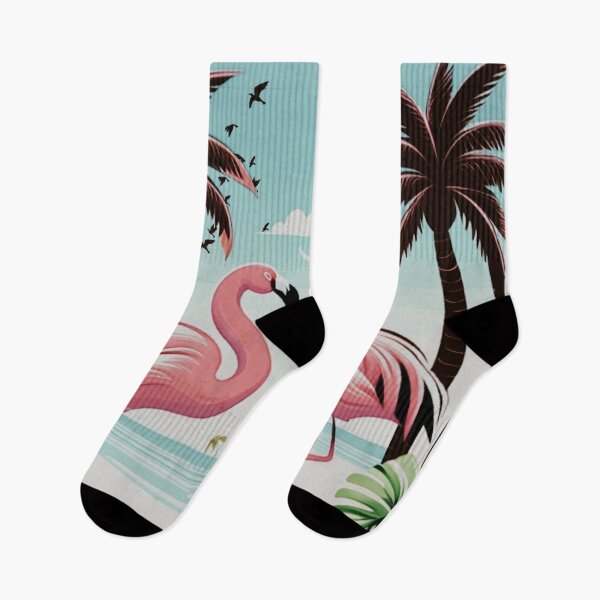 Item preview, TWO FLAMINGOS designed and sold by inarausch2023.