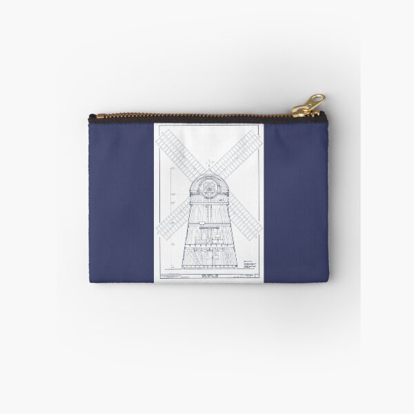 Item preview, Beebe Windmill Inner Workings 1821 Bridgehampton New York designed and sold by RocketshipRetro.