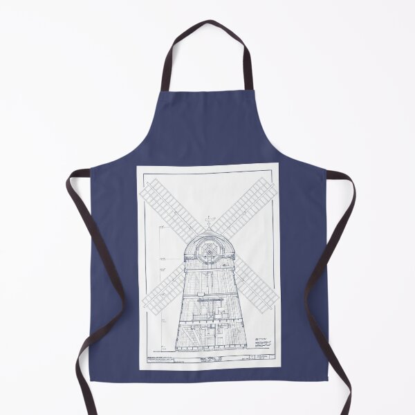 Item preview, Beebe Windmill Inner Workings 1821 Bridgehampton New York designed and sold by RocketshipRetro.