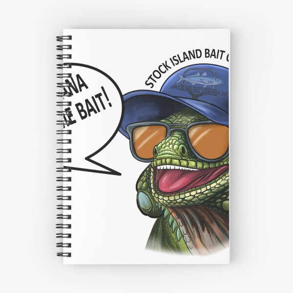 Item preview, Iguana Sticker Stock Island Bait Co designed and sold by slaterza.
