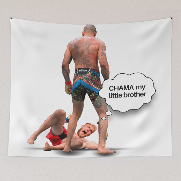 Item preview, CHAMA My Little Brother - Alex Pereira vs Jake Paul Meme designed and sold by sketchesmozart.