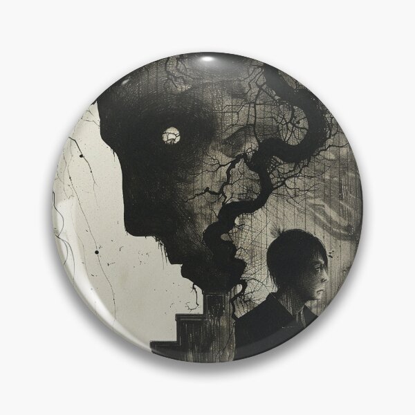 Item preview, gloomy thoughts – melancholic manga anime  designed and sold by ForsakenFrames.