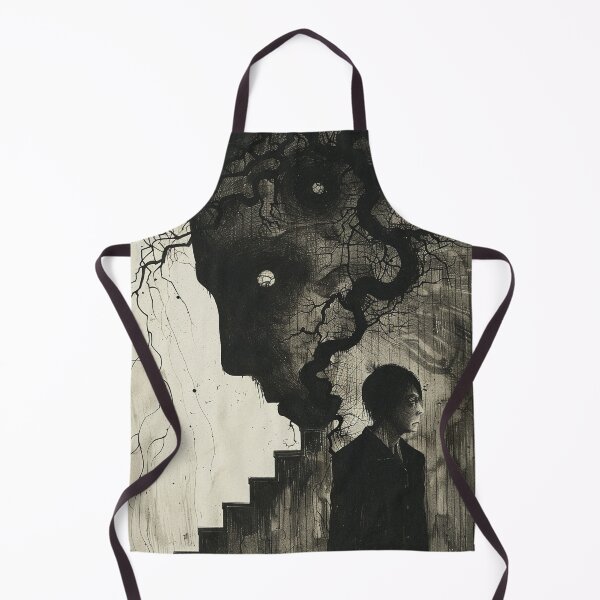 Item preview, gloomy thoughts – melancholic manga anime  designed and sold by ForsakenFrames.