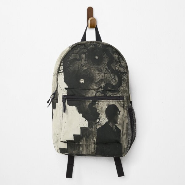 Item preview, gloomy thoughts – melancholic manga anime designed and sold by ForsakenFrames.