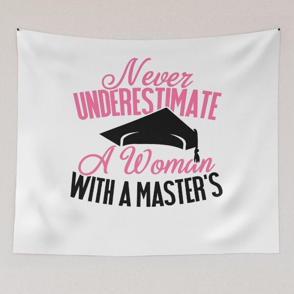 Item preview, Savvy Turtle Master's Graduation Gift Design for Women with Masters Degree designed and sold by SavvyTurtle.