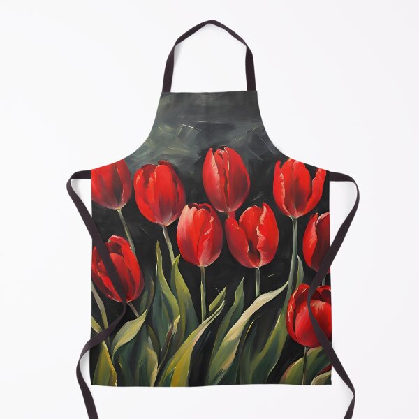 Artikelvorschau, Crimson Symphony - Roter Tulpenstrauß entworfen und verkauft von DamoreLifestyle.
