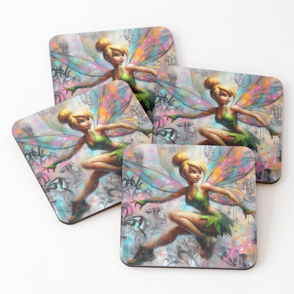 Item preview, Tinker Bell in urban outfit, graffiti-style designed and sold by Ssevi.