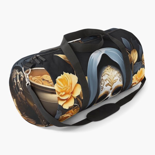 Item preview, Mystical Skull with Golden Roses by LaLi Designs designed and sold by LaLi-Designs.