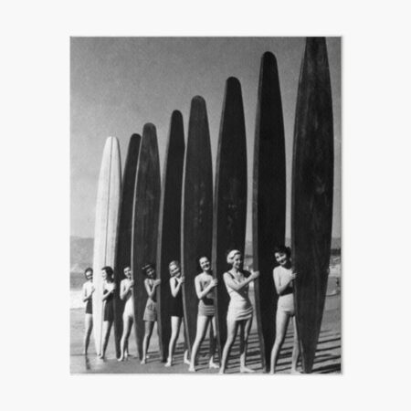 Surf for all Art Board Print