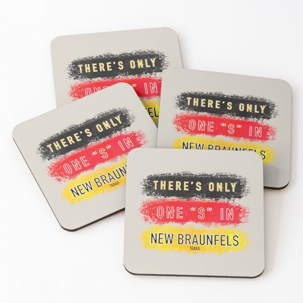 Item preview, There’s Only One “S” in New Braunfels #T1A1 designed and sold by WurstTees.