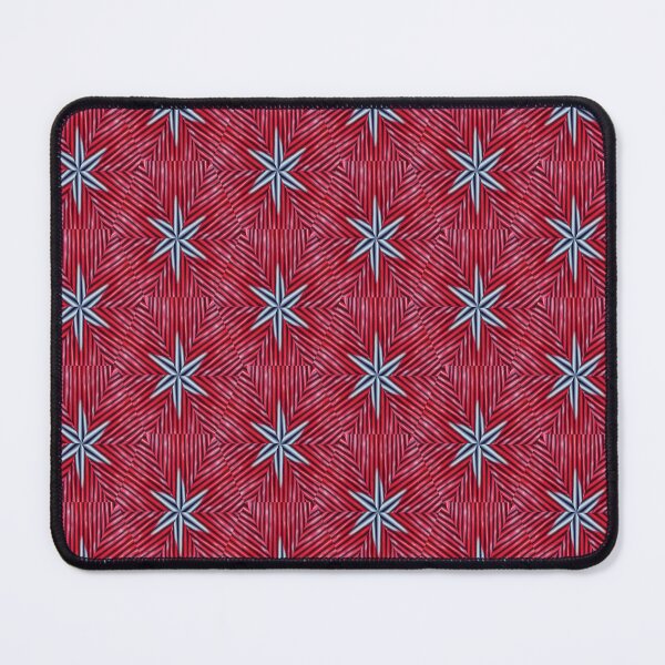 Item preview, Symmetrical Gray Stars on Bold Red Texture designed and sold by mittie101.