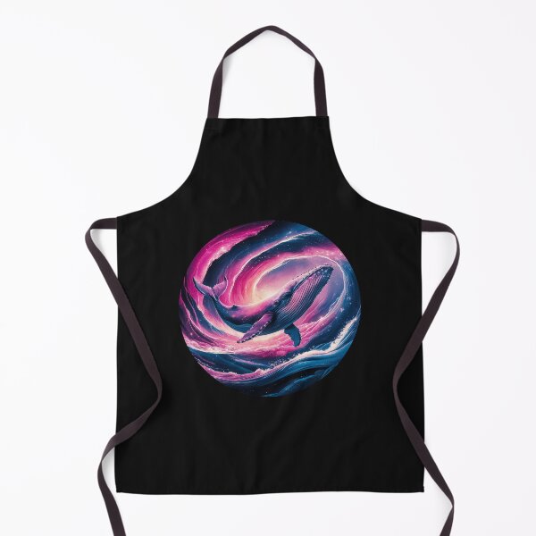 Item preview, A Stunning Illustration Of A Whale Gracefully Swim In Ocean Galaxy designed and sold by Uday24.
