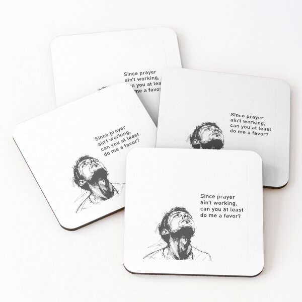 Item preview, Desperate Plea: A Hopeless Man Begs God - Unique Art for a Touch of Humor and Desperation designed and sold by Ignorant-Artist.