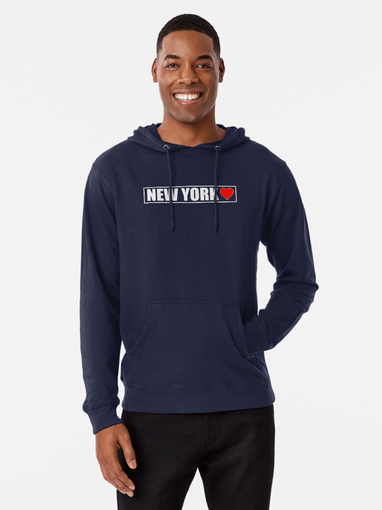 I Love New York White Comfy Hoodie Sweatshirt – CityDreamShop
