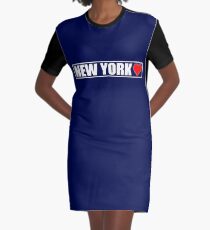 Vestido camiseta ¡Amo Nueva York!
