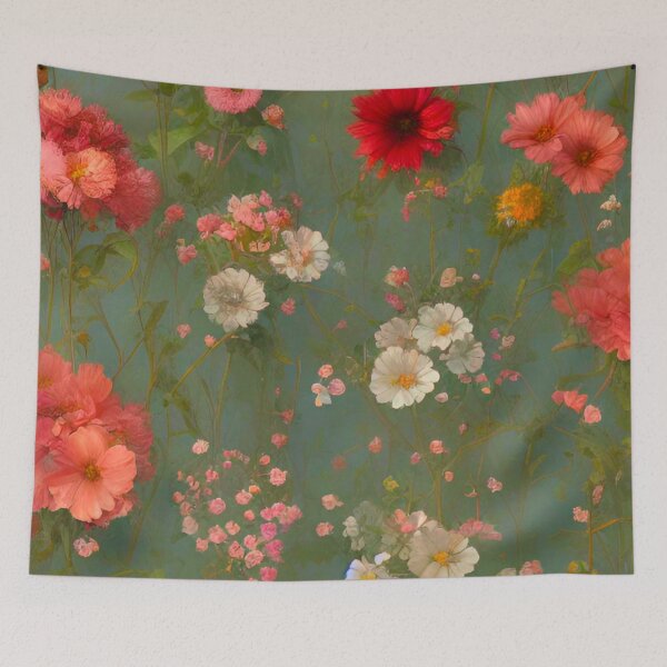 Item preview, Delicate Floral Pattern Artwork designed and sold by GrizzlyCollective.