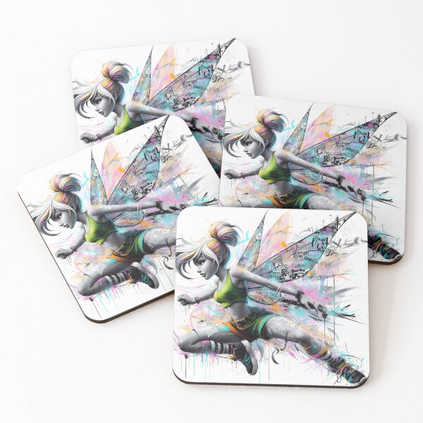 Item preview, Tinker Bell in urban outfit, graffiti-style designed and sold by Ssevi.
