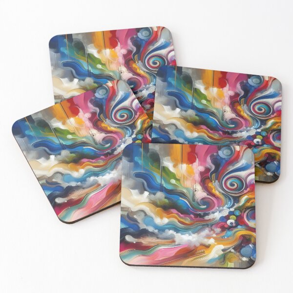 Item preview, How abstract colors can express emotions in a picture designed and sold by FotoworldEdel.