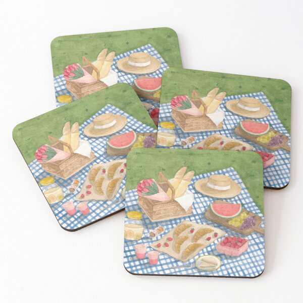 Item preview, Picnic Fun Watercolour designed and sold by floweringwords.