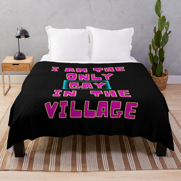Item preview, Little Britain I am The Only Gay in the Village designed and sold by beddreams.