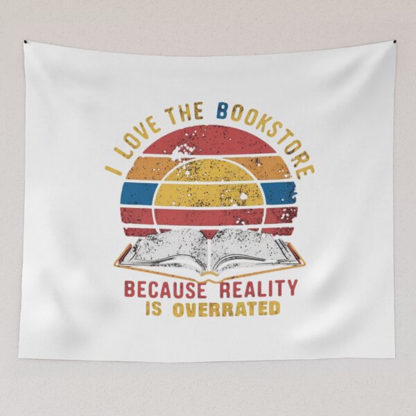 Item preview, Bookstore vintage t-shirt designed and sold by DarBYZimb.