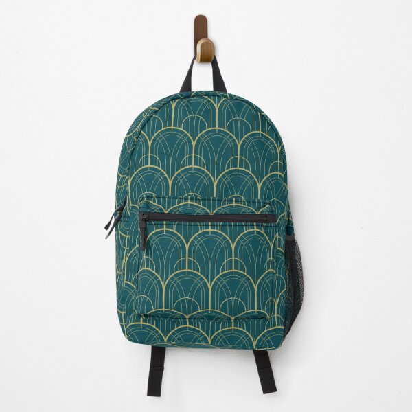 Item preview, Art deco blue and gold designed and sold by OtterFactory.