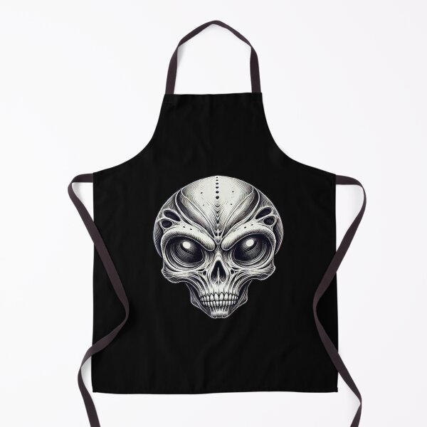 Item preview, Alien Skull 18 designed and sold by LaNadaYFundante.