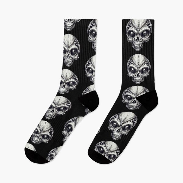 Item preview, Alien Skull 18 designed and sold by LaNadaYFundante.