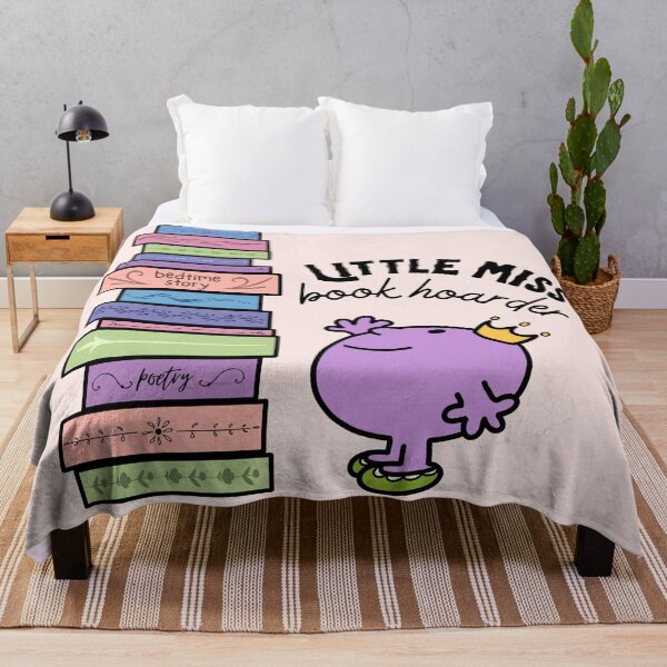 Item preview, Little miss book hoarder designed and sold by Neadoodles.