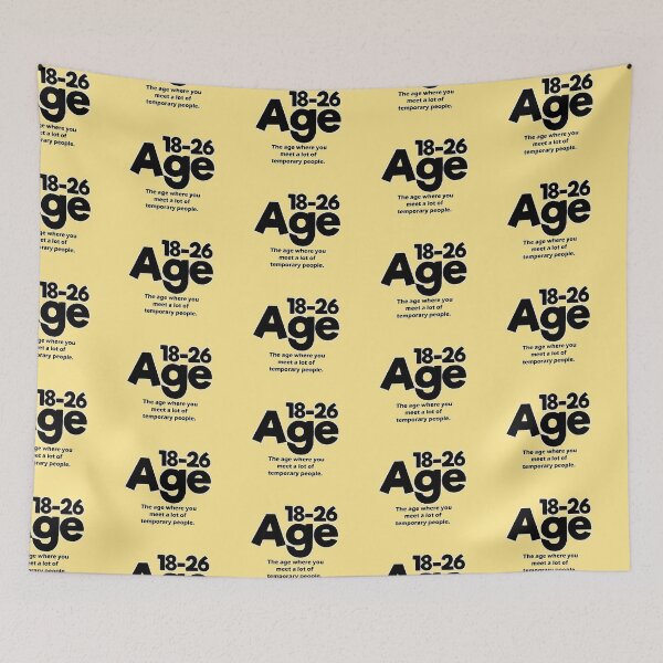 Item preview, Age 18-26 Golden Life designed and sold by Shop804.