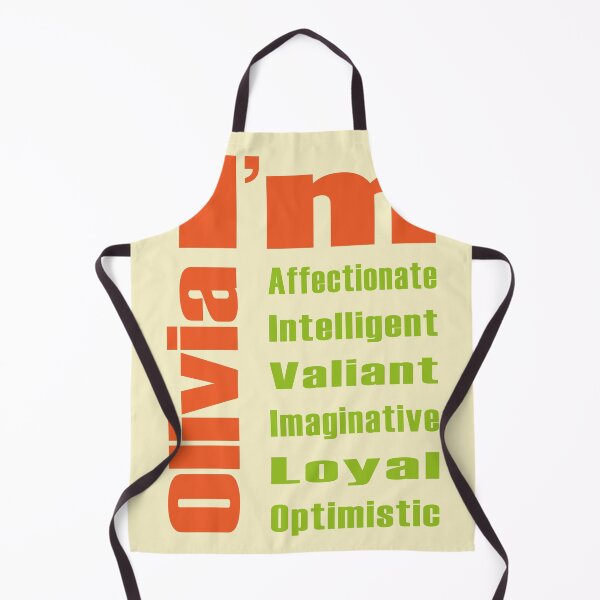 Item preview, Olivia: Custom Name Art with Positive Traits - New Color Palette designed and sold by JohanSD.