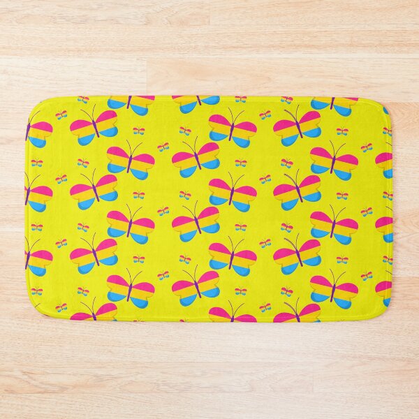 Item preview, PAN-terflies in my stomach - LGBTQIA+ Support  designed and sold by SuchWowDesign.