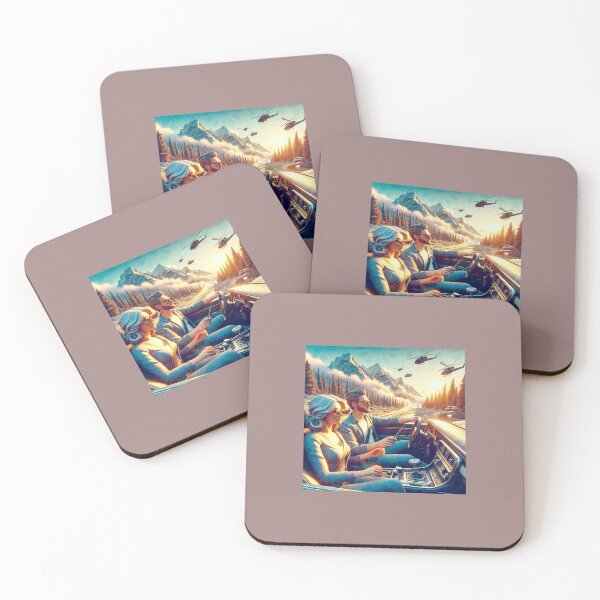Item preview, Cruising the Peaks Luxury Car & Mountain Love designed and sold by choder61.