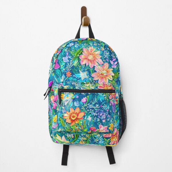 Item preview, Whimsical Garden Floral Pattern designed and sold by SeamPix.