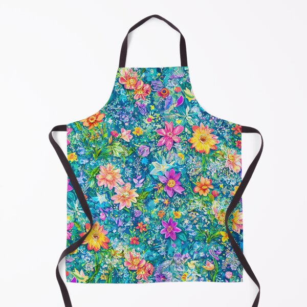 Item preview, Whimsical Garden Floral Pattern designed and sold by SeamPix.