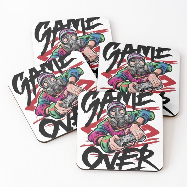 Item preview, Gamer’s End: Colorful, Artistic Representation of Game Over designed and sold by 271Studio.