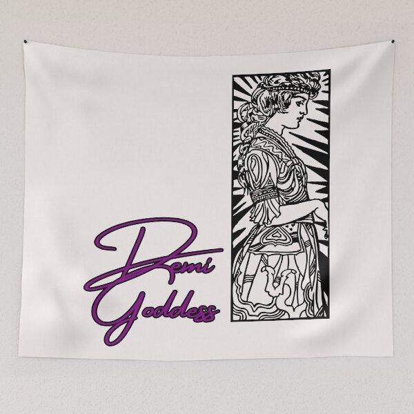 Item preview, DEMI Goddess - LGBTQIA+ Support  designed and sold by SuchWowDesign.