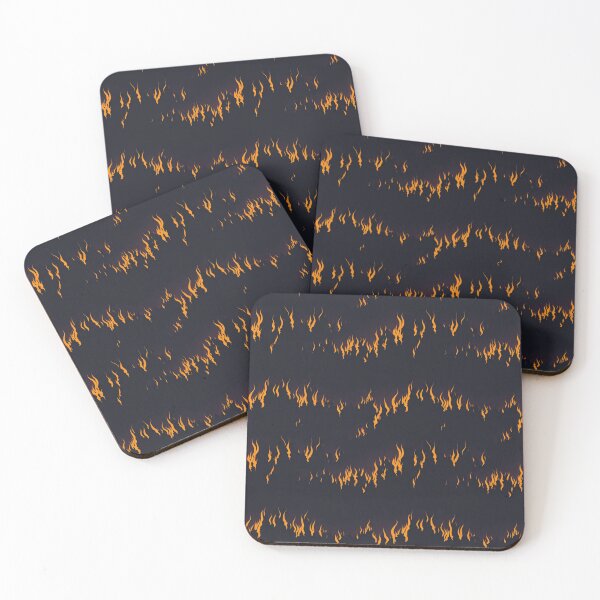 Item preview, Fiery Silhouette Texture designed and sold by Daniel Haddad.