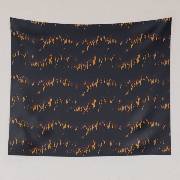 Item preview, Fiery Silhouette Texture designed and sold by Daniel Haddad.
