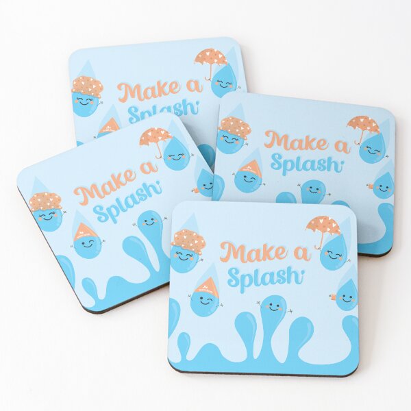 Item preview, Make A Splash Water Drops designed and sold by VicEllisArt.